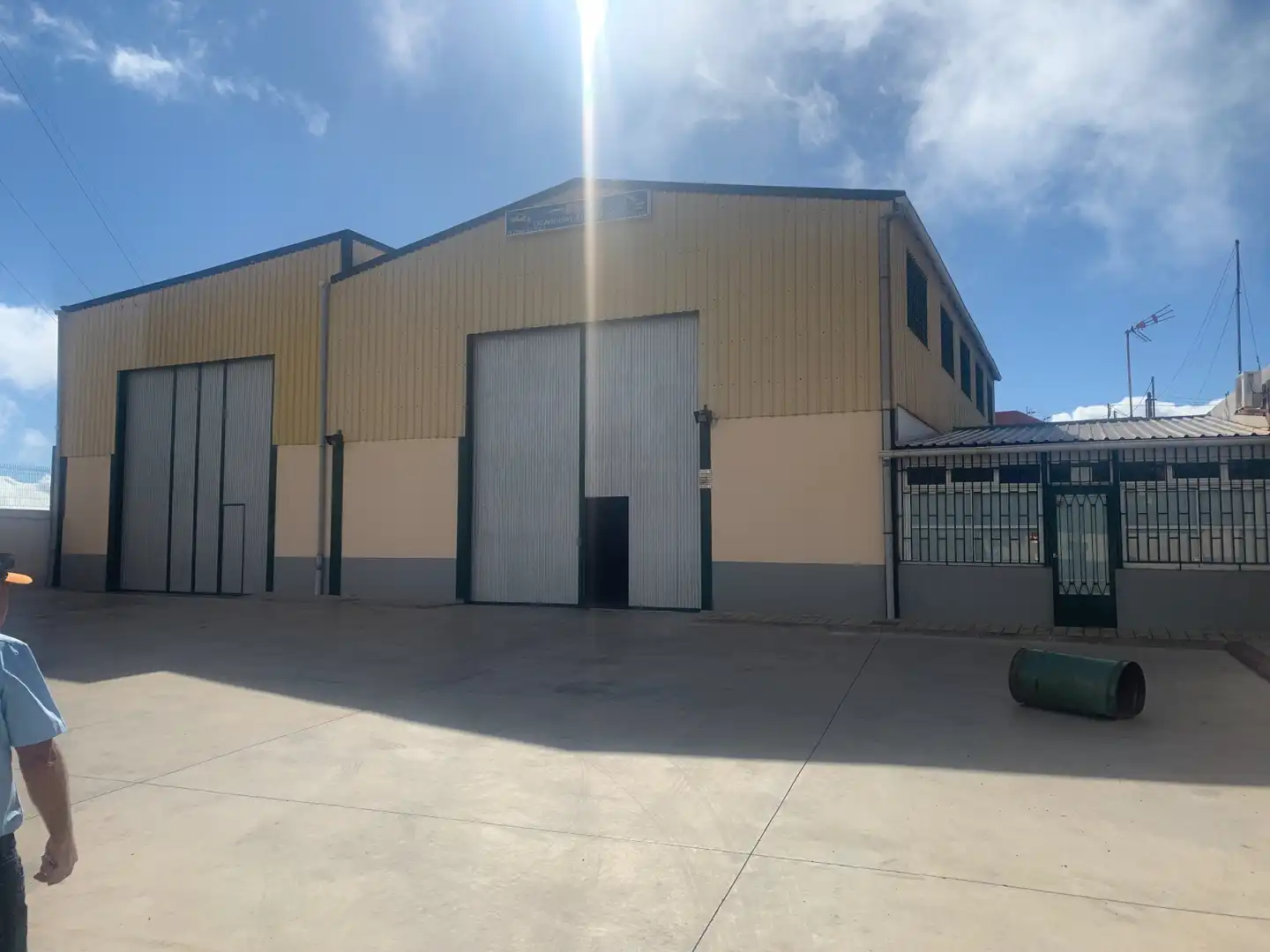 Vista exterior de Nave industrial en venta en San Cristóbal de la Laguna