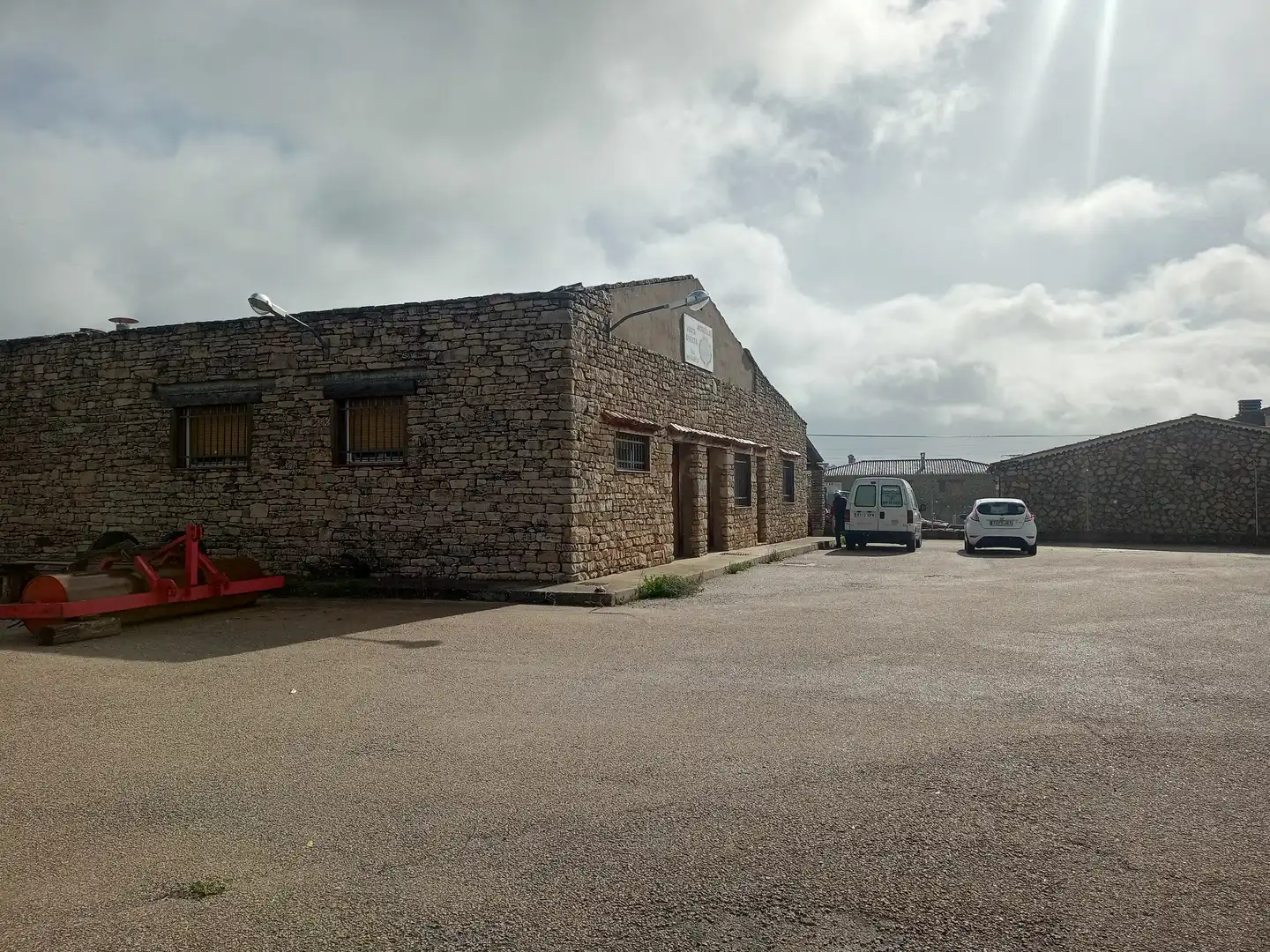 Vista exterior de Nave industrial en venta en Cañada del Hoyo