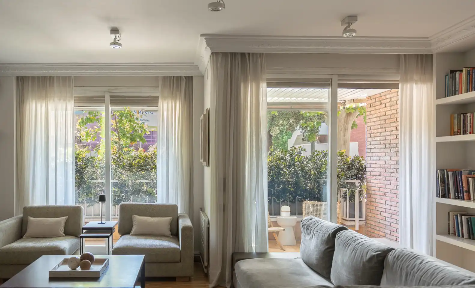 Living room of Flat for sale in Barcelona  with Air Conditioner and Terrace