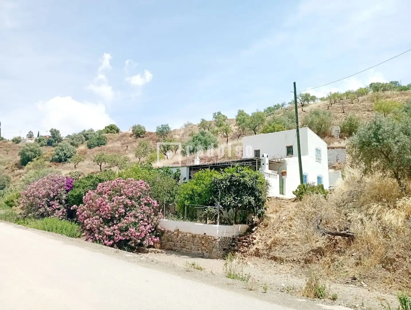 Exterior view of Houses for sale in Almogía  with Terrace, Storage room and Swimming Pool