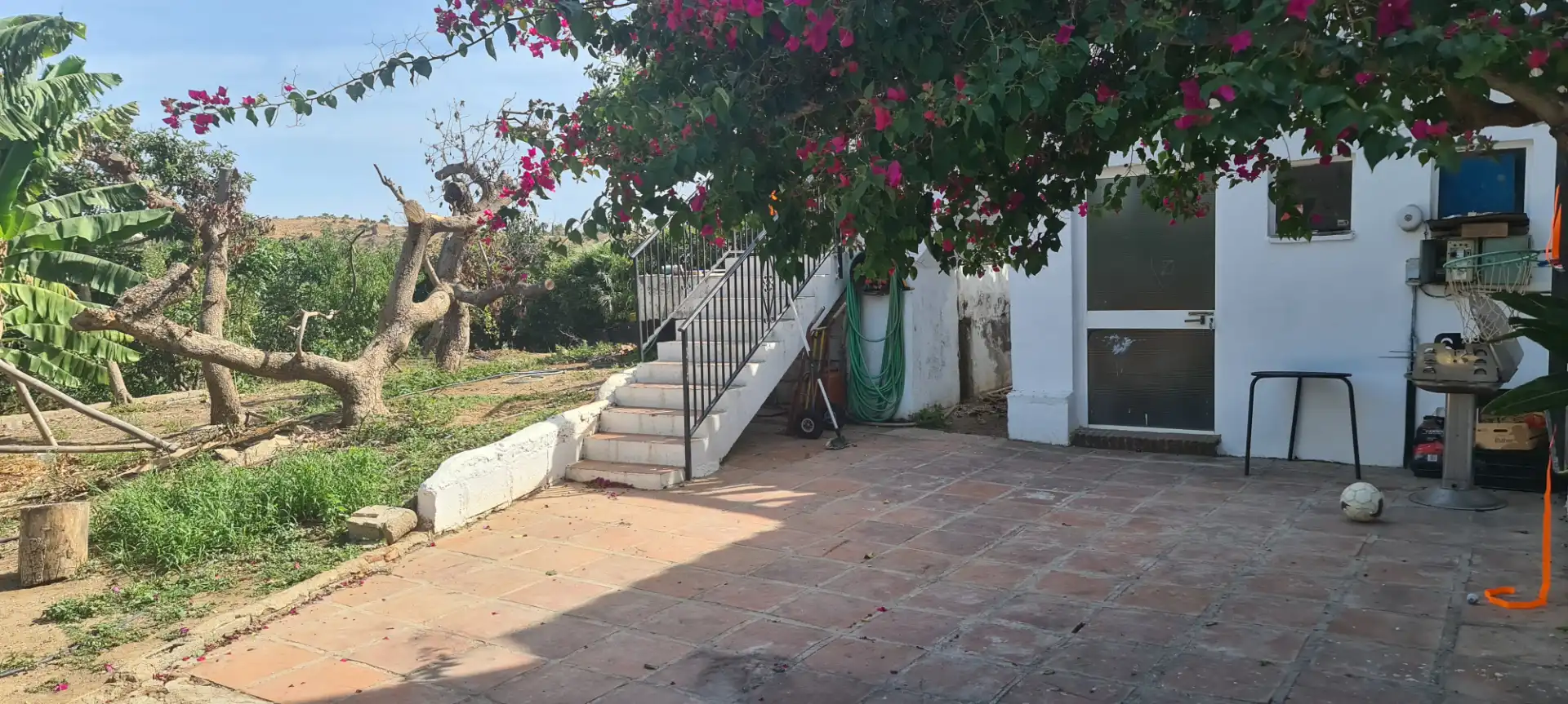 Jardí de Finca rústica en venda en Mijas amb Aire condicionat, Calefacció i Jardí privat