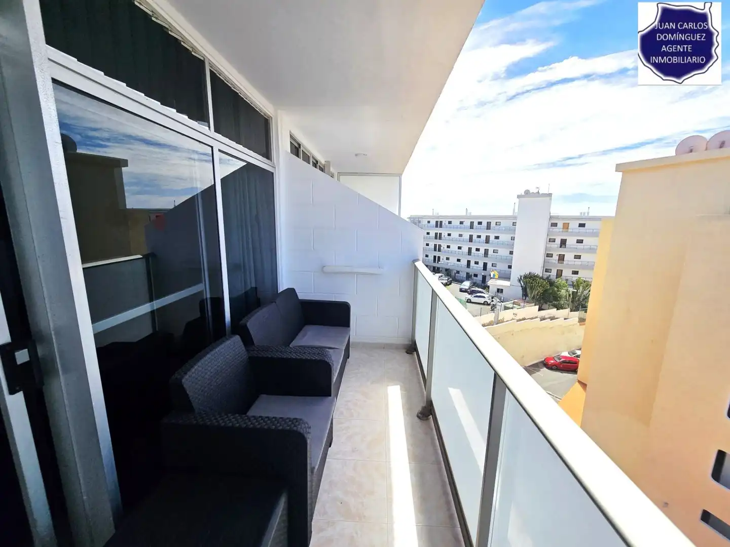 Balcony of Apartments for rent in San Bartolomé de Tirajana  with Terrace, Furnished and Community pool