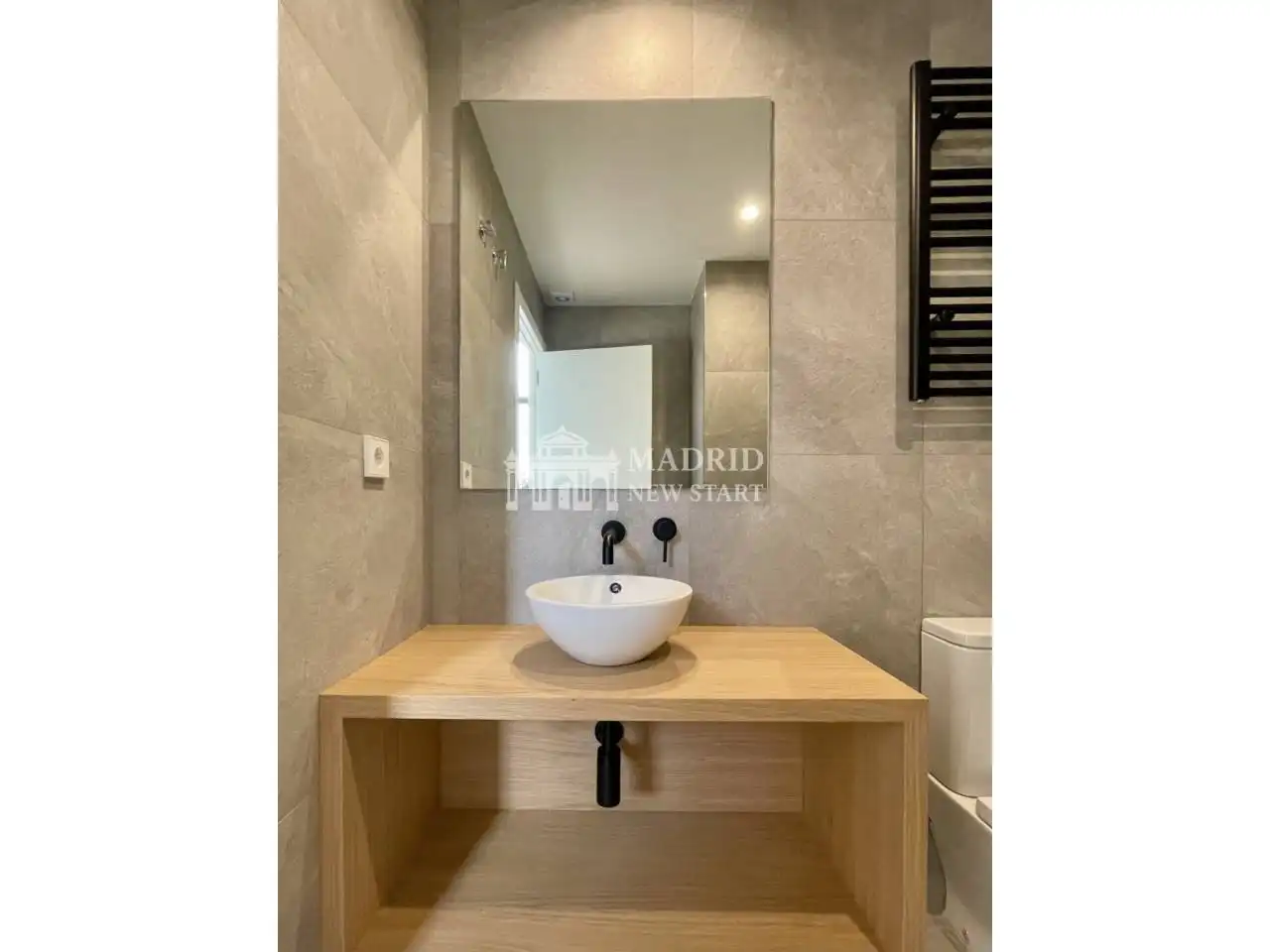 Baño de Loft de alquiler en Madrid con Aire acondicionado, Calefacción y Amueblado
