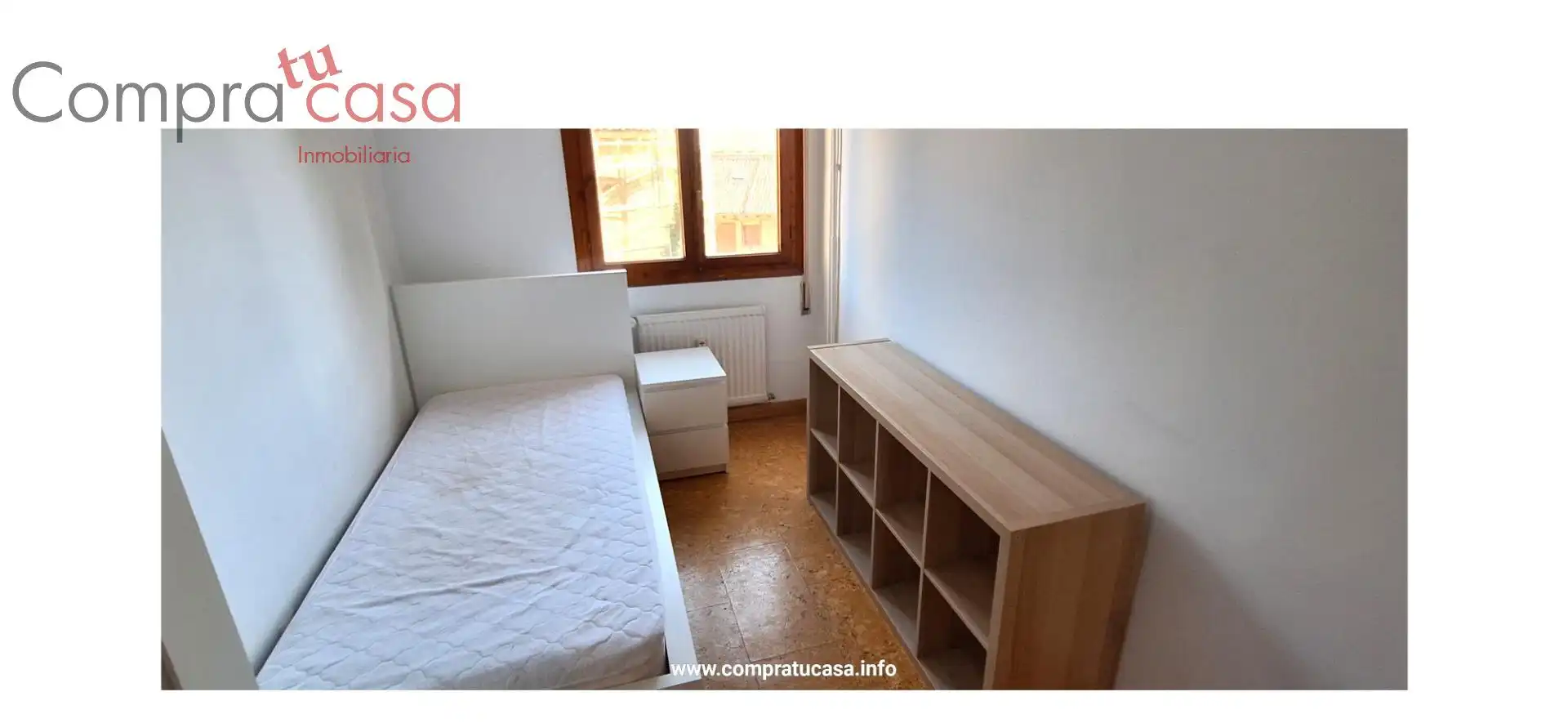 Dormitori de Pis de lloguer en Segovia amb Calefacció, Terrassa i Moblat