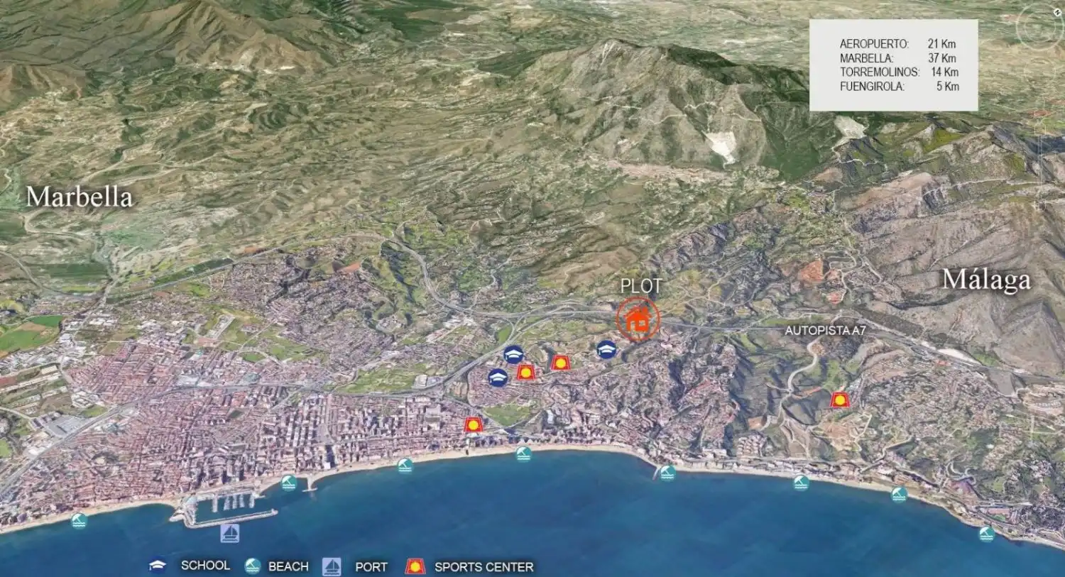 Außenansicht von Residential zum Verkauf in Fuengirola