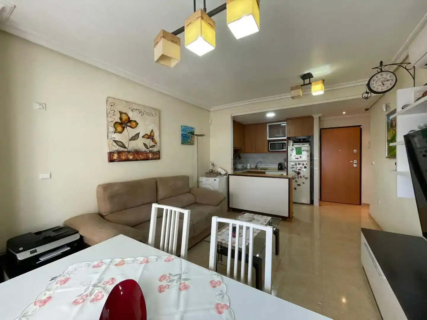Sala d'estar de Pis en venda en Almoradí amb Aire condicionat, Traster i Moblat