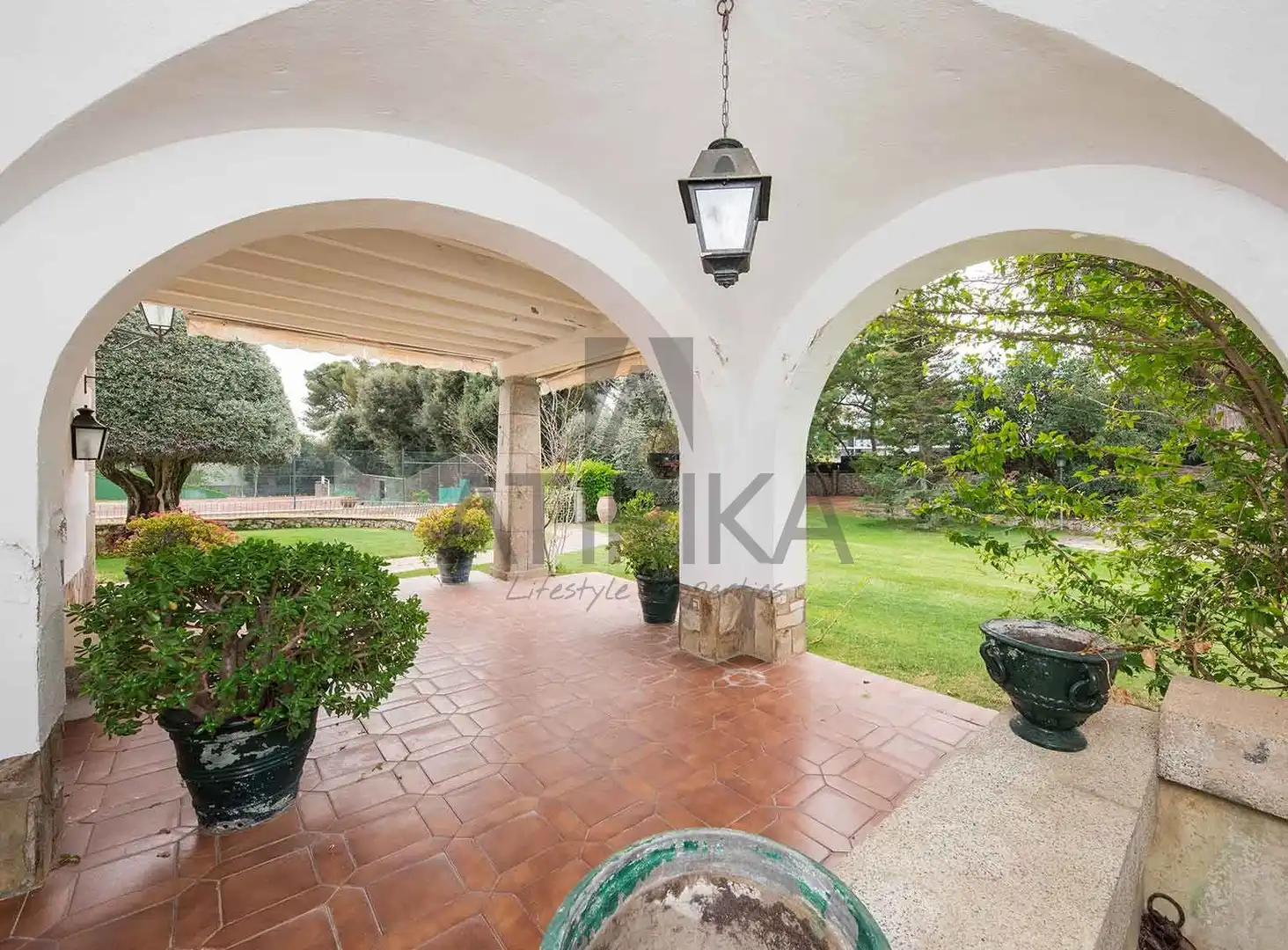 Jardí de Casa o xalet en venda en Sant Andreu de Llavaneres amb Calefacció, Terrassa i Traster