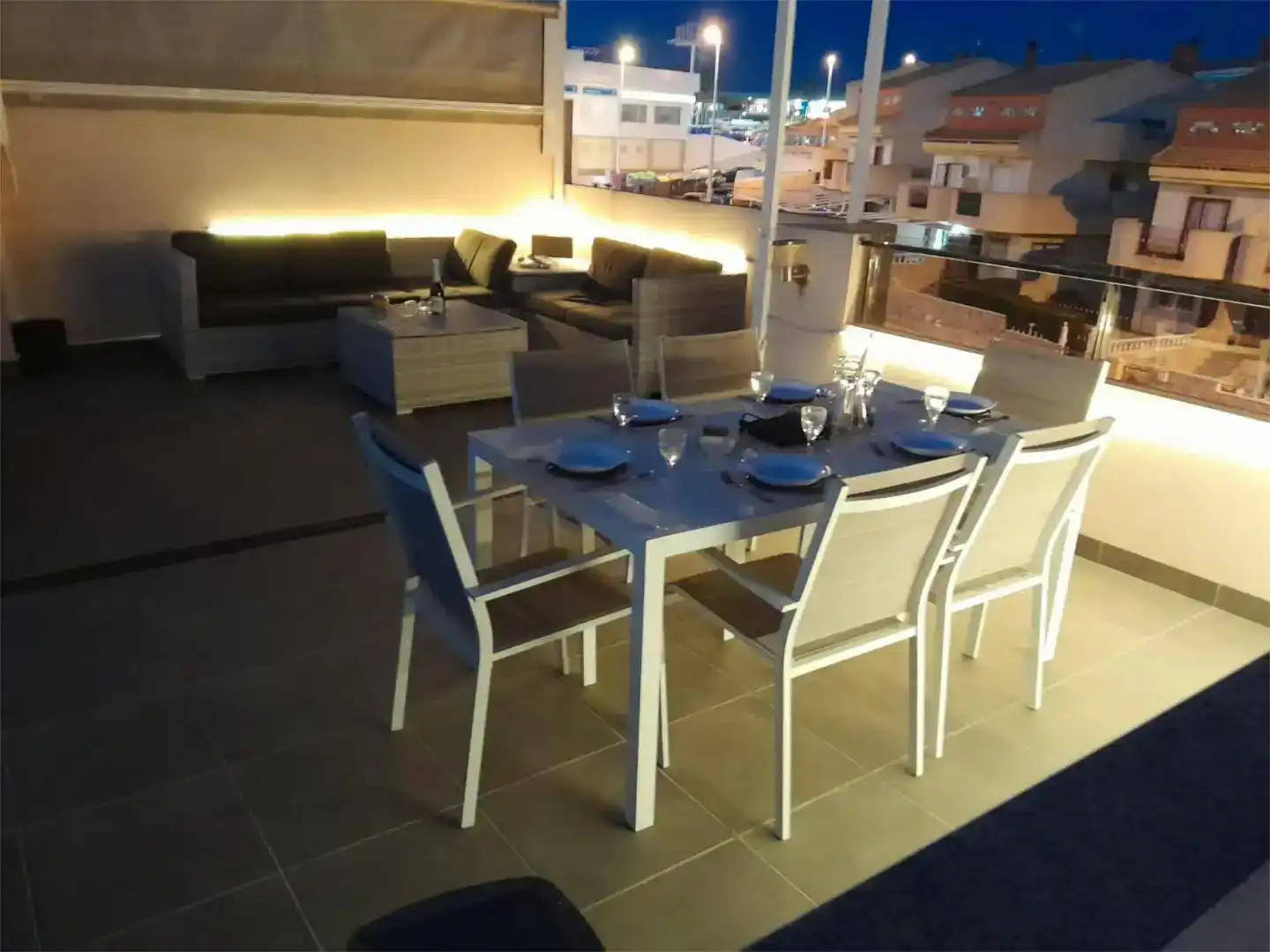 Terrasse von Wohnung zum Verkauf in Orihuela mit Klimaanlage, Schwimmbad und Balkon