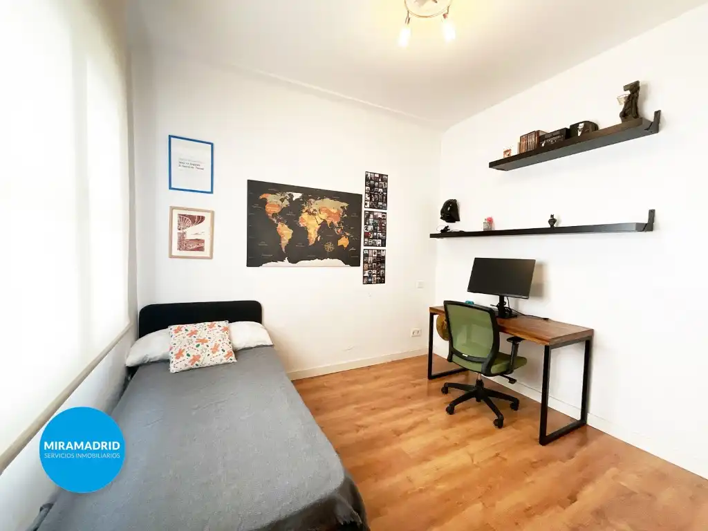 Habitación de Piso de alquiler en Madrid con Aire acondicionado, Terraza y Amueblado