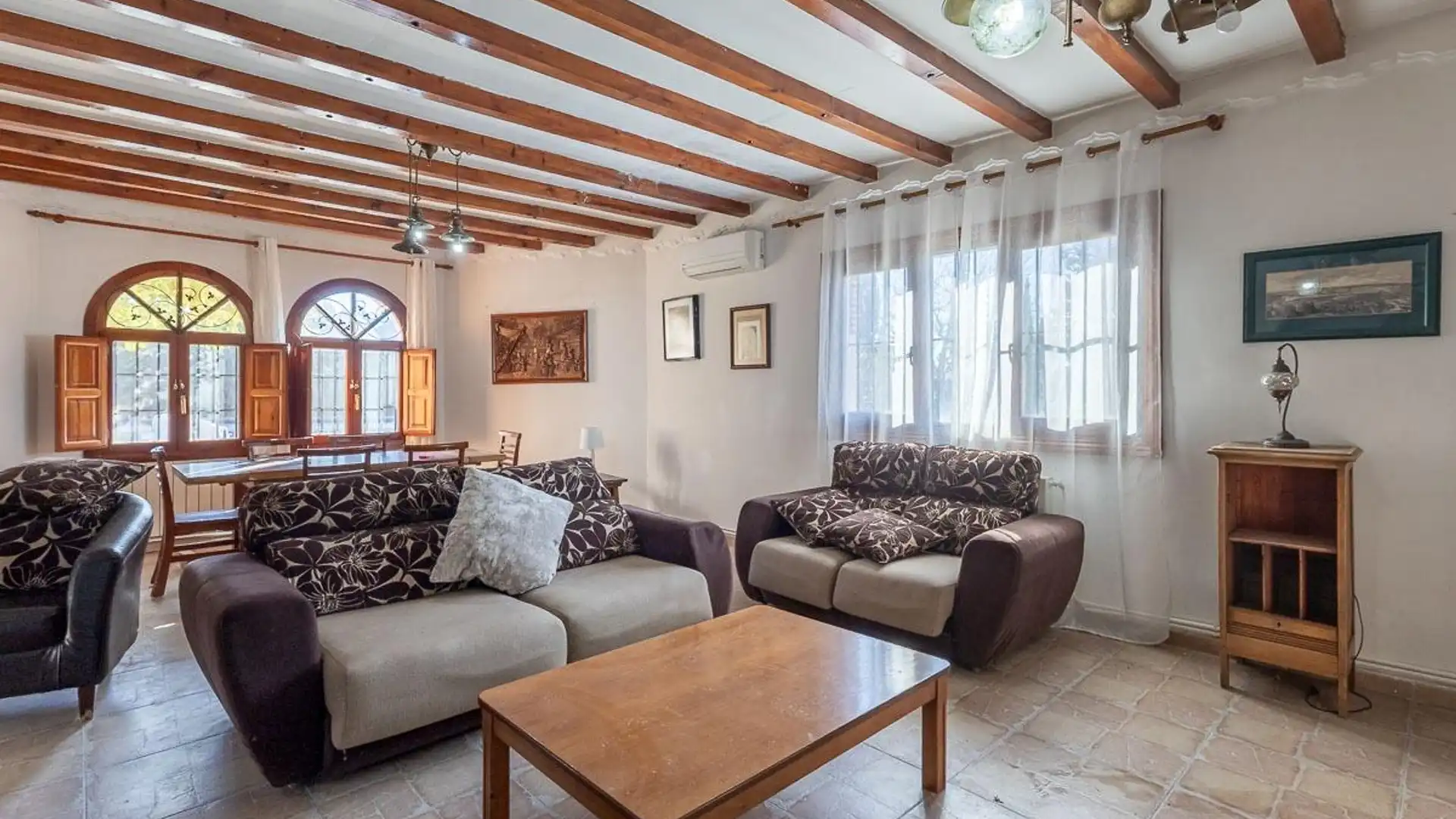 Living room of Country homes for sale in Moraleda de Zafayona  with Air Conditioner and Swimming Pool
