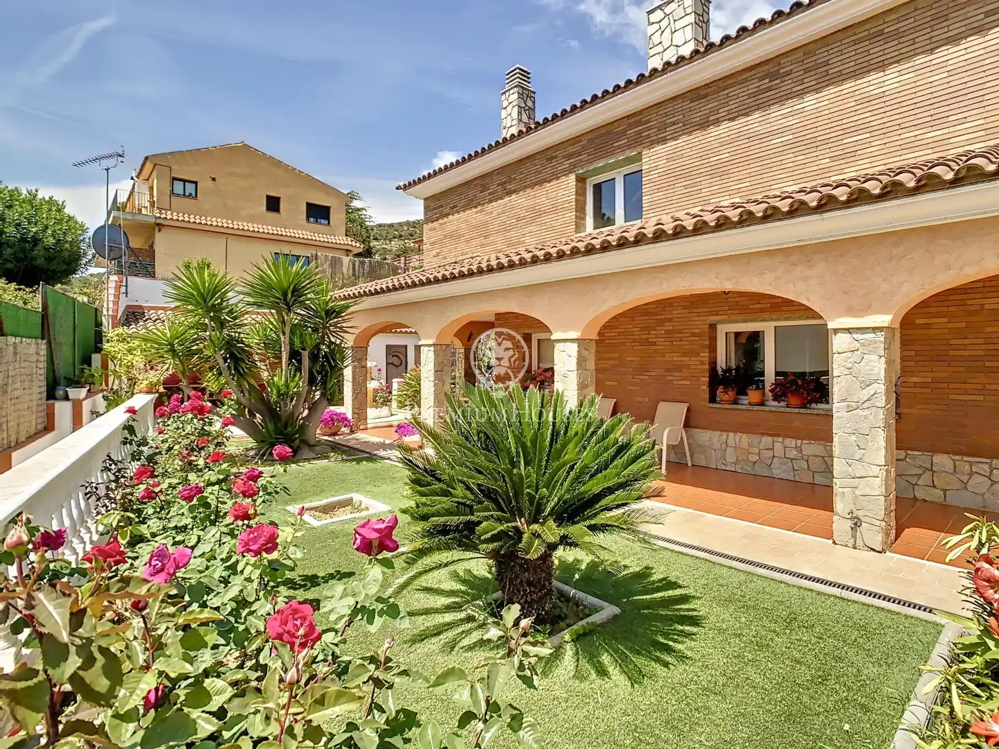 Jardín de Casa o chalet en venta en Badalona con Aire acondicionado, Calefacción y Jardín privado