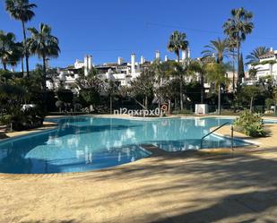 Garden of Single-family semi-detached for sale in Estepona  with Air Conditioner, Terrace and Community pool