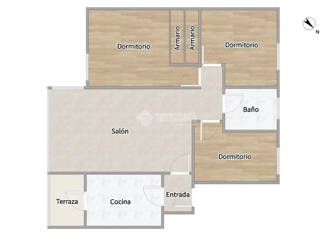 Piso en venta en Madrid con Aire acondicionado, Calefacción y Parquet