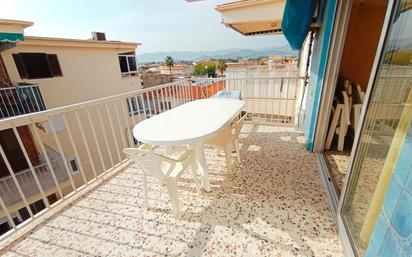 Balcony of Flat for sale in Oliva  with Air Conditioner and Terrace