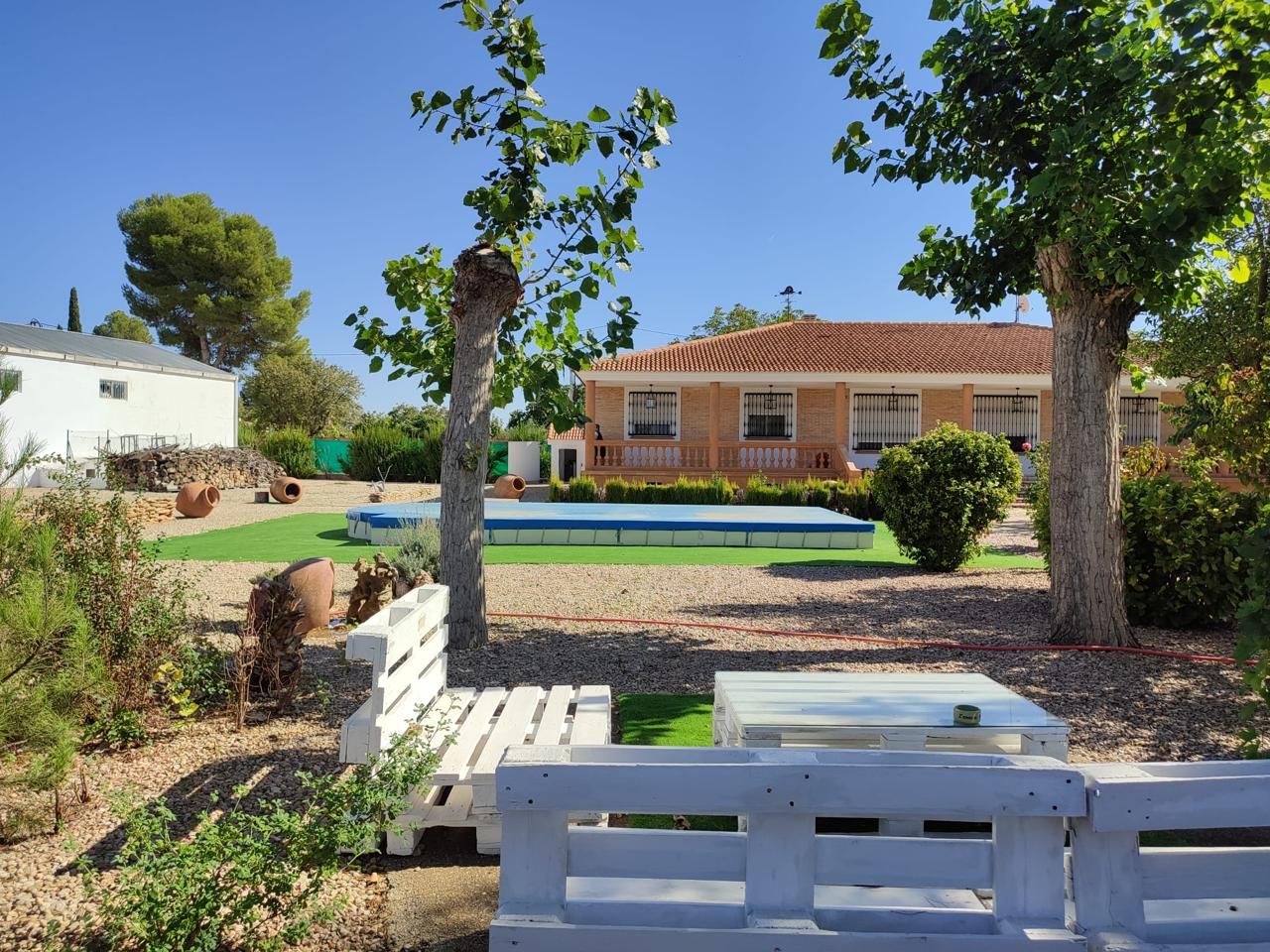 Jardí de Casa o xalet en venda en  Albacete Capital amb Aire condicionat, Calefacció i Jardí privat