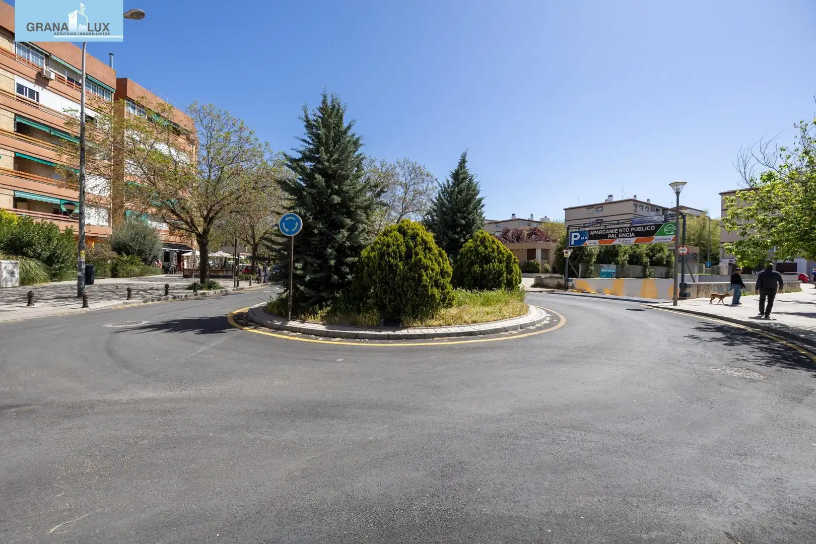 Exterior view of Flat for sale in  Granada Capital  with Air Conditioner and Terrace