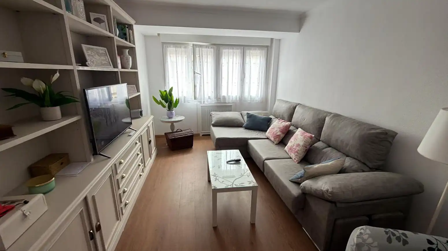 Living room of Flat for rent in Gijón   with Heating and Terrace