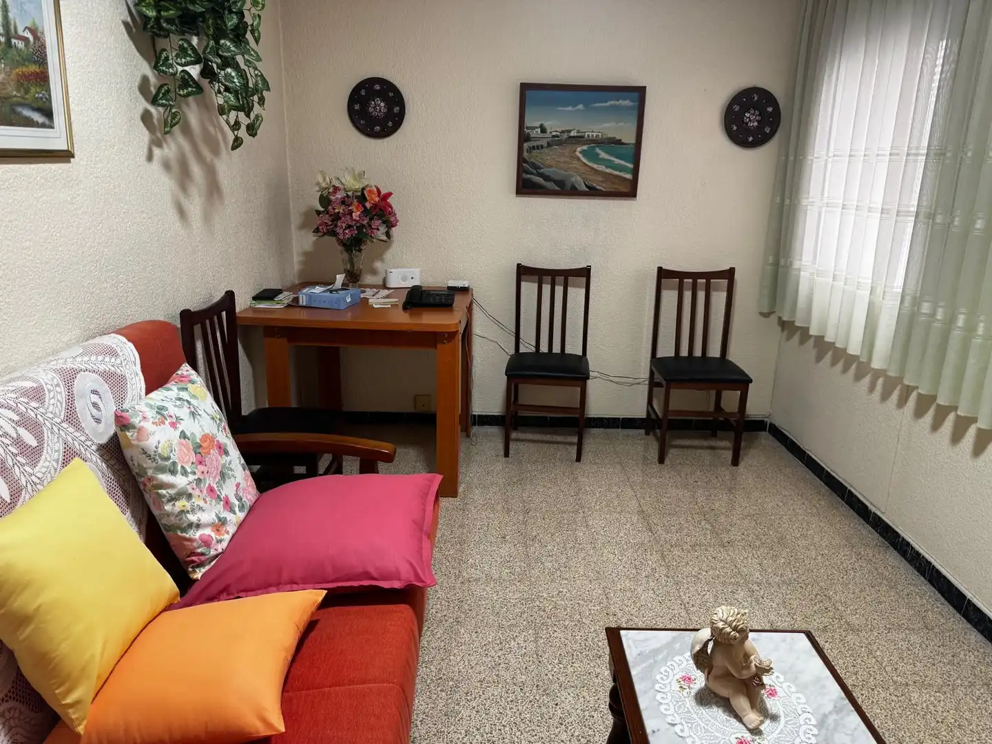 Sala de estar de Piso en venta en Mollet del Vallès con Aire acondicionado y Balcón