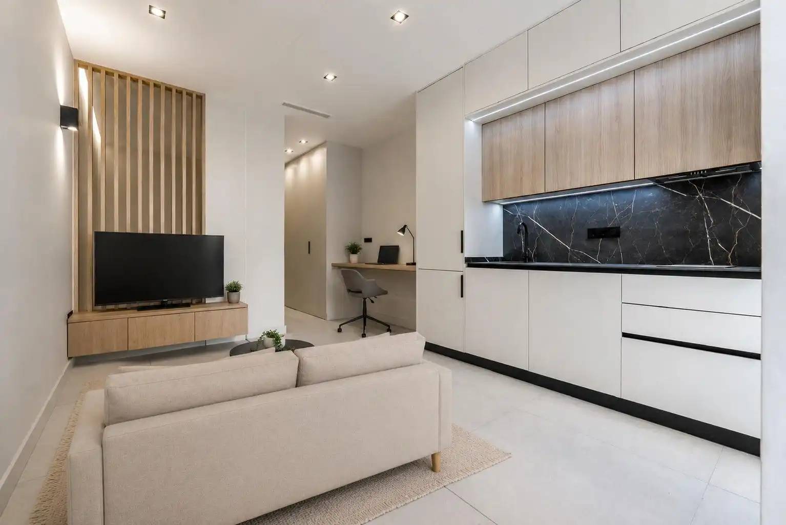 Sala de estar de Loft en venta en Granada con Aire acondicionado y Calefacción