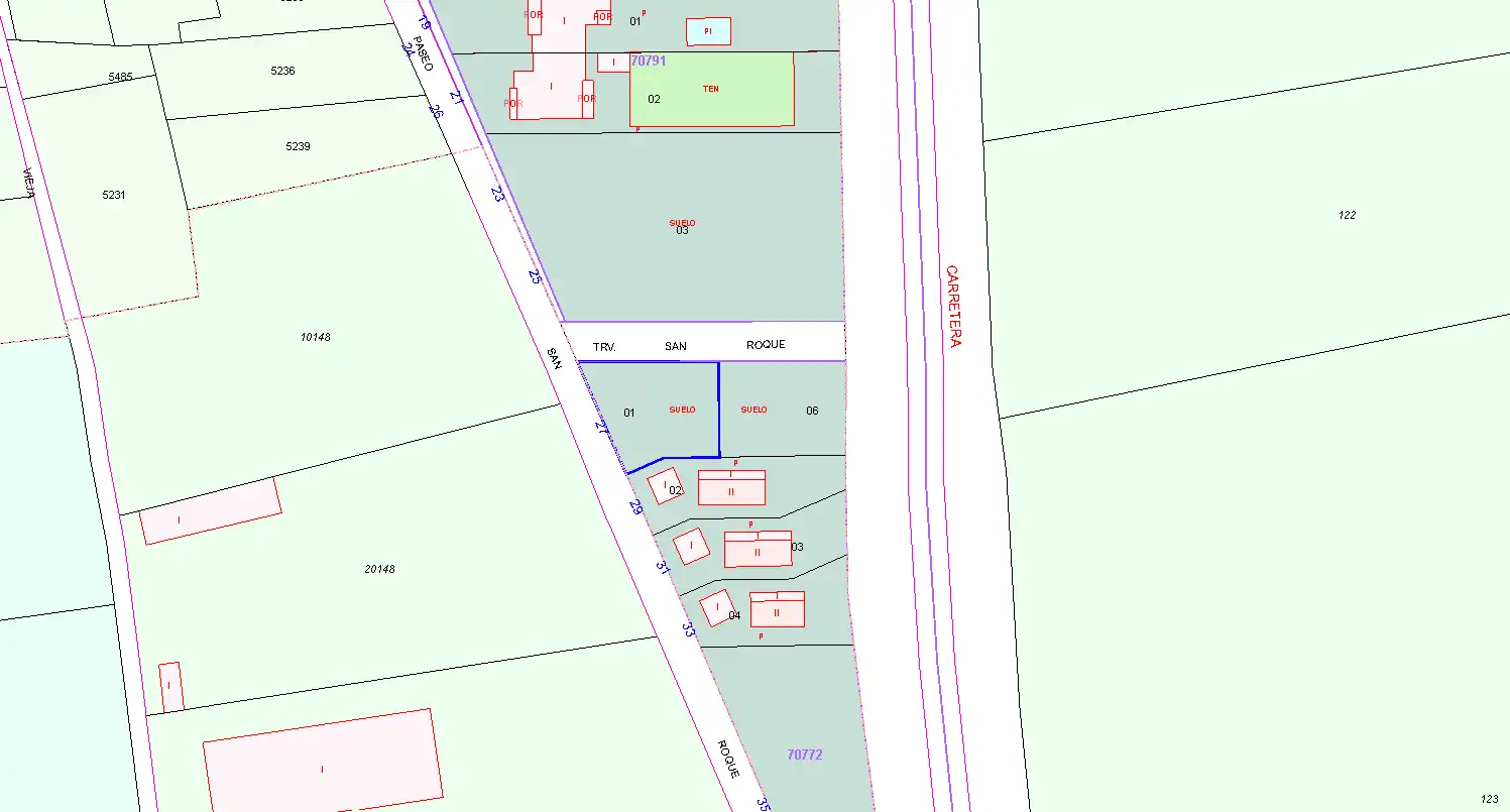 Terreny residencial en venda a SAN ROQUE