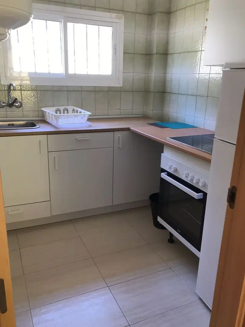 Küche von Wohnung zur Miete in Benalmádena mit Klimaanlage, Möbliert und Gemeinschaftspool