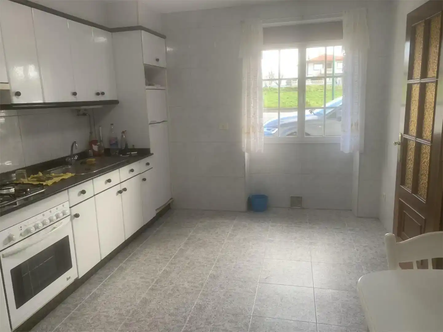 Cocina de Piso en venta en Aranga con Jardín privado, Trastero y Amueblado