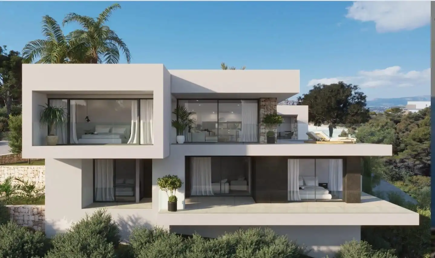 Detached house with pool for sale in Cumbre del Sol, imagen 4