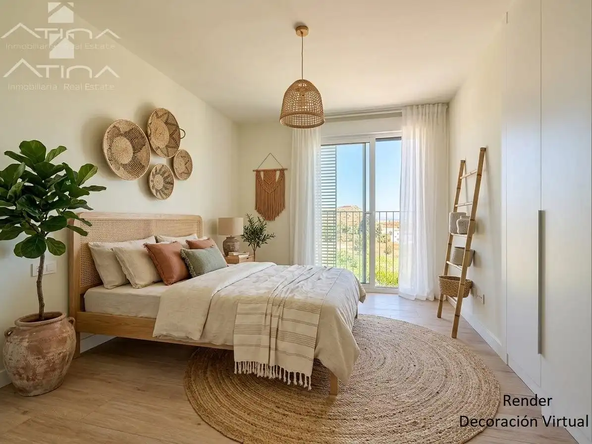 Bedroom of Apartments for sale in Jávea / Xàbia  with Air Conditioner, Heating and Private garden
