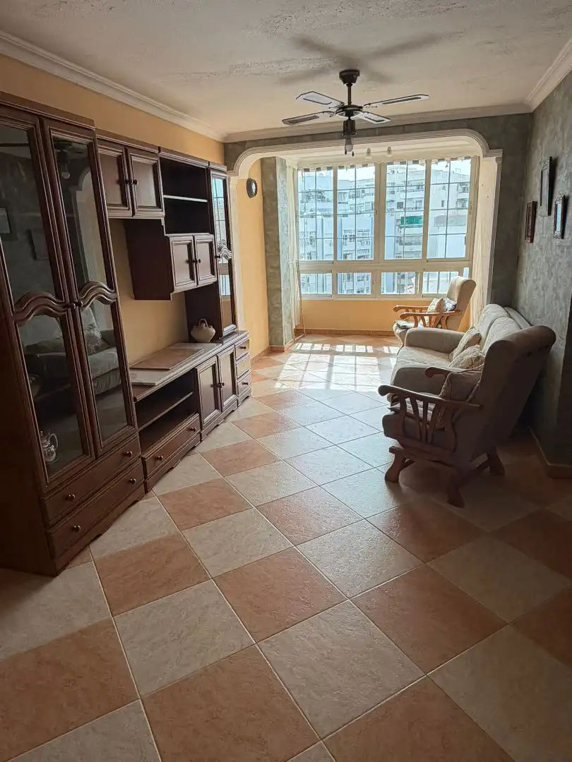 Living room of Flat for sale in Marbella  with Private garden, Terrace and Oven