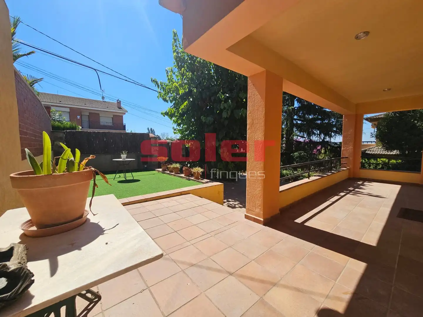 Garden of Houses for sale in Rubí  with Private garden, Terrace and Storage room