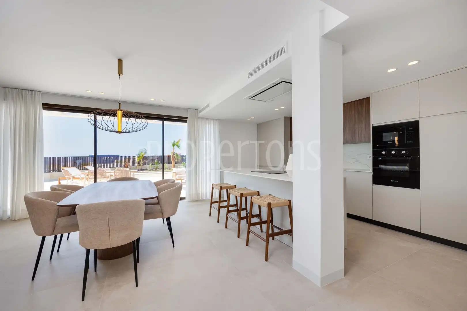 Dining room of Houses for sale in Mutxamel
