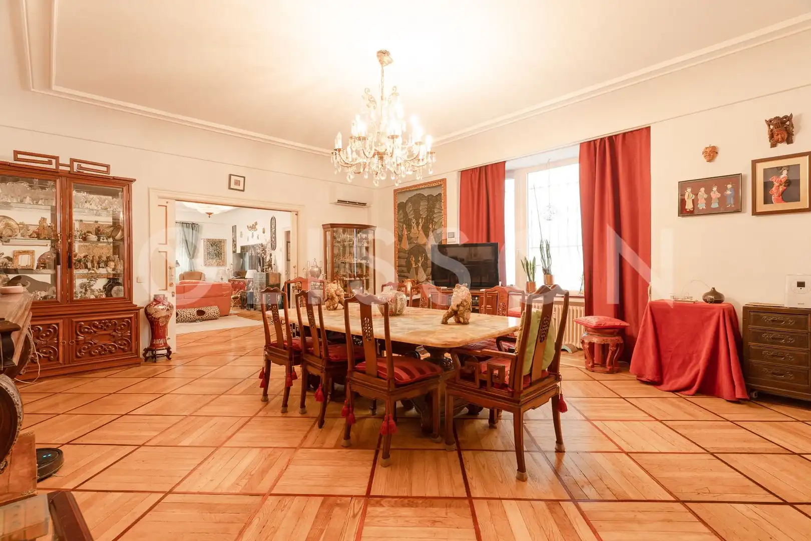 Comedor de Piso de alquiler en Madrid con Aire acondicionado, Calefacción y Terraza