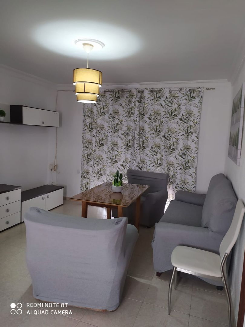 Living room of Flat to rent in  Huelva Capital  with Furnished, Washing machine and Microwave