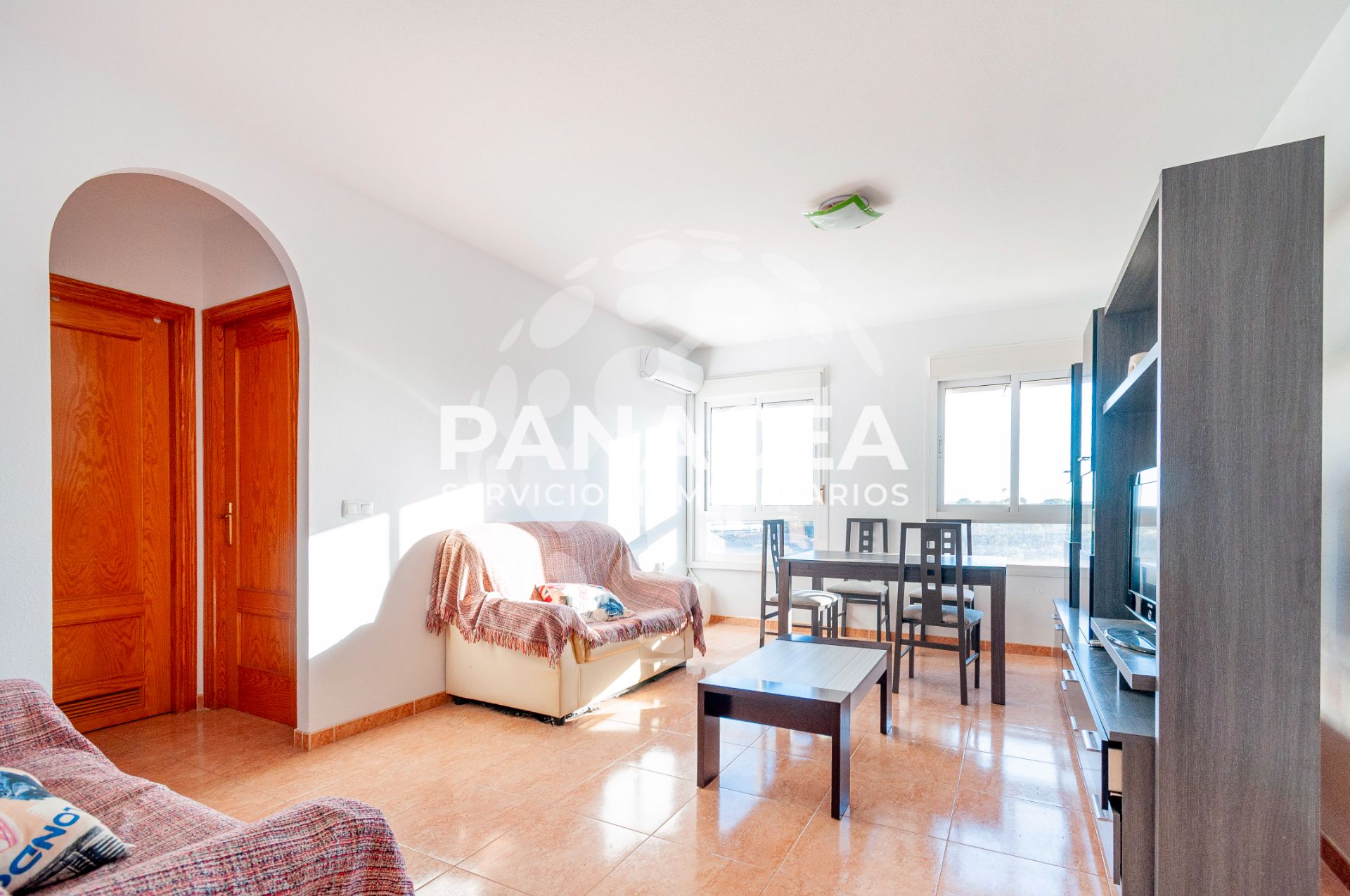 Exterior view of Flat for sale in Vícar  with Furnished, Washing machine and Microwave
