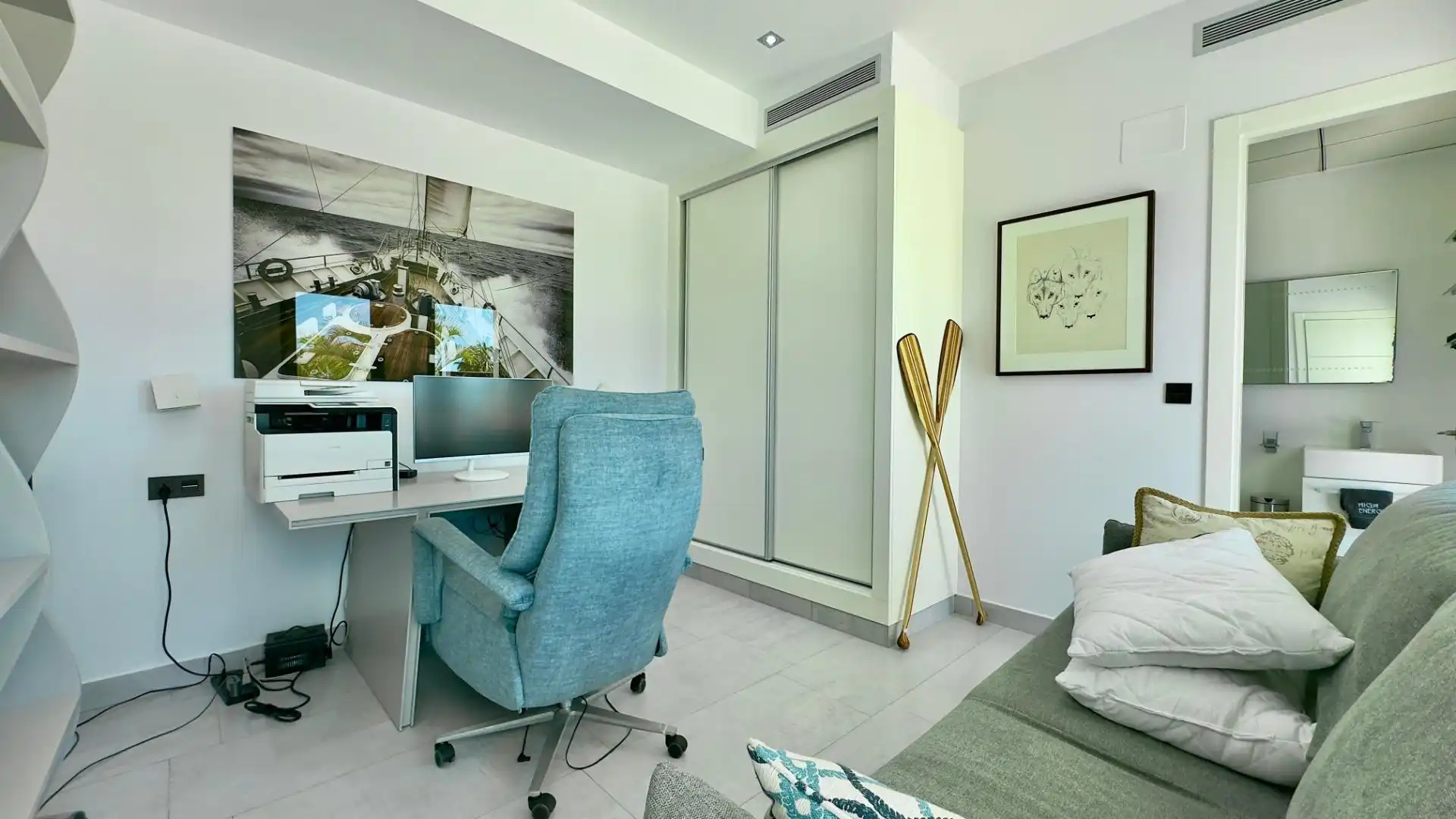 Bedroom of Houses for sale in Jávea / Xàbia  with Air Conditioner, Heating and Private garden