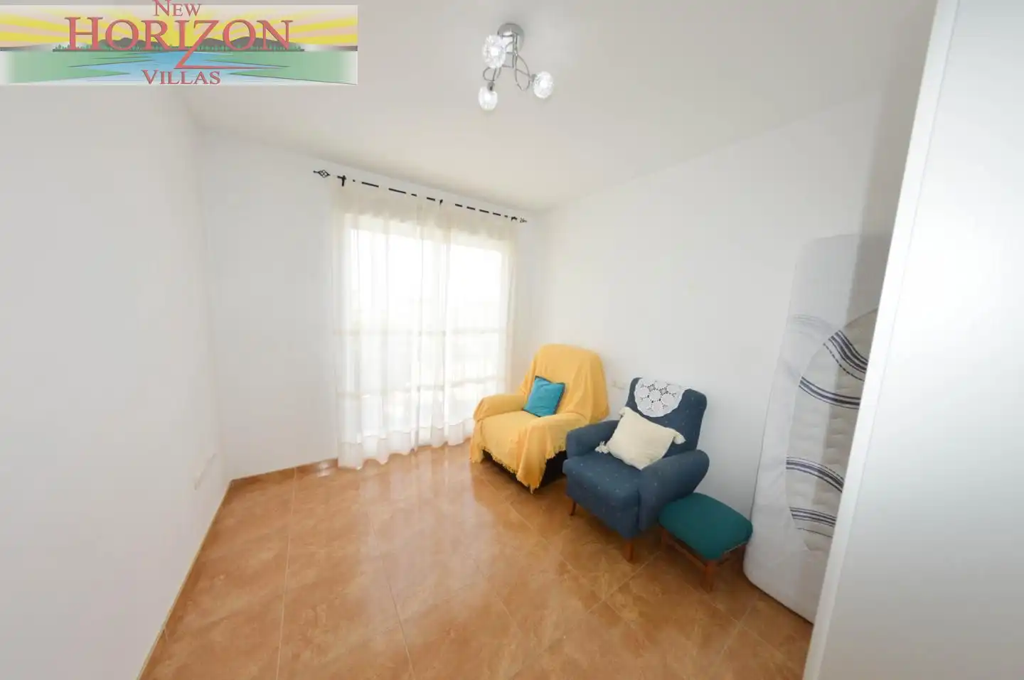 Bedroom of Flat for sale in Albox  with Air Conditioner, Terrace and Furnished
