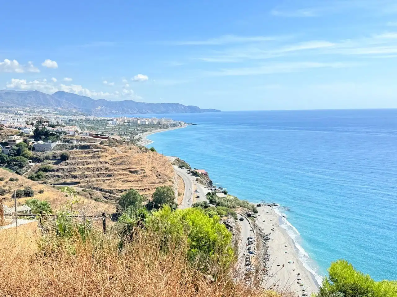 Exterior view of Flat for sale in Torrox  with Air Conditioner, Storage room and Community pool