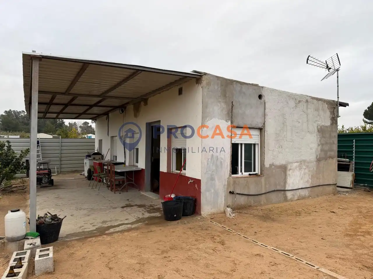 Vista exterior de Finca rústica en venda en Utrera