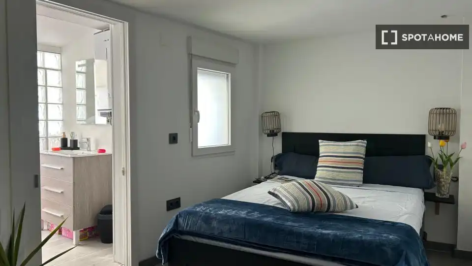 Schlafzimmer von Wohnungen zur untervermieten in Villajoyosa / La Vila Joiosa mit Klimaanlage, Terrasse und Möbliert