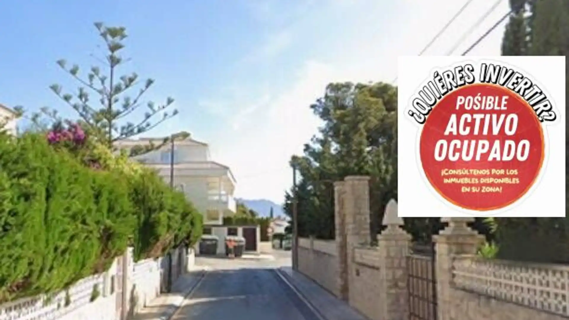 Vista exterior de Casa o xalet en venda en La Nucia amb Piscina comunitària