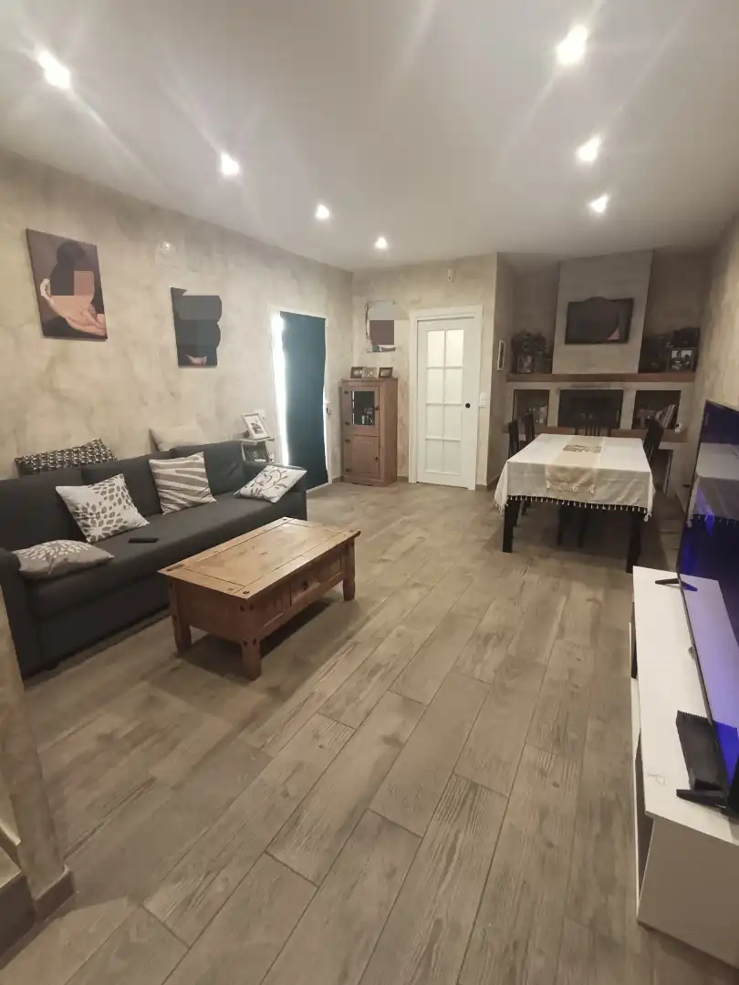 Sala de estar de Casa o chalet en venta en El Viso de San Juan con Aire acondicionado, Jardín privado y Terraza