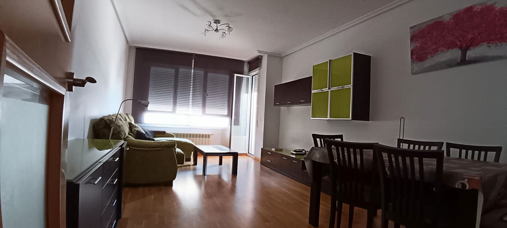 Living room of Flat for sale in Almazán  with Terrace and Balcony