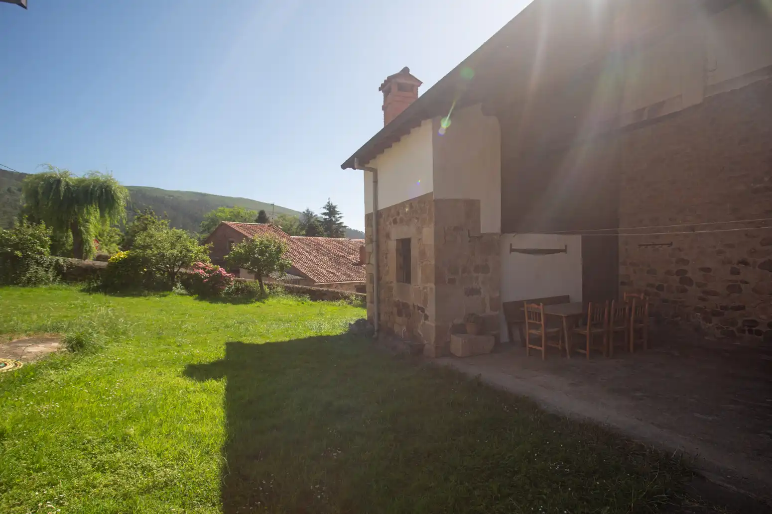 Vista exterior de Casa o chalet en venta en Mazcuerras con Calefacción, Jardín privado y Parquet