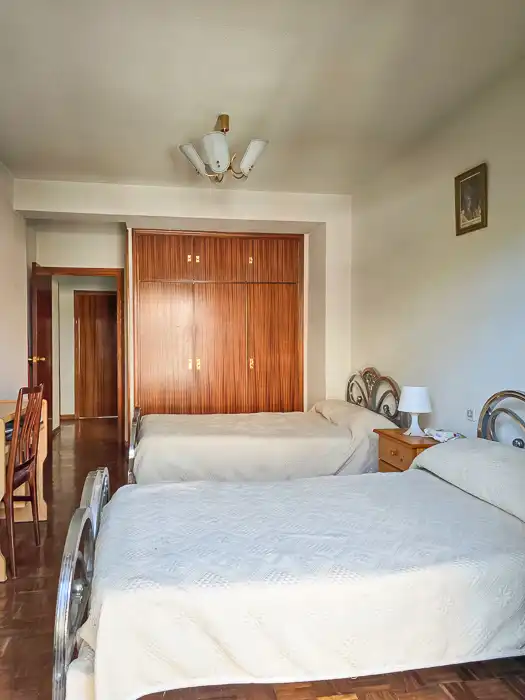 Schlafzimmer von Wohnung zum Verkauf in Alcobendas mit Heizung, Parkett und Terrasse