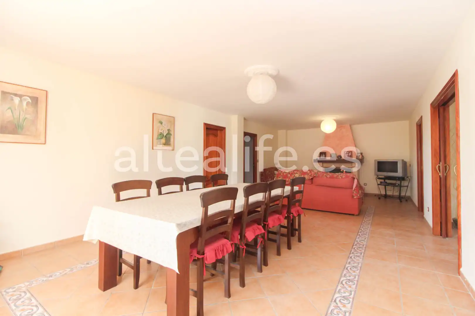 Esszimmer von Haus oder Chalet zum Verkauf in La Nucia mit Privatgarten, Terrasse und Abstellraum