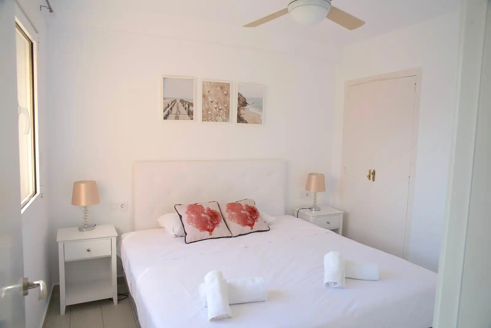 Bedroom of Apartments for rent in Dénia  with Air Conditioner, Heating and Furnished
