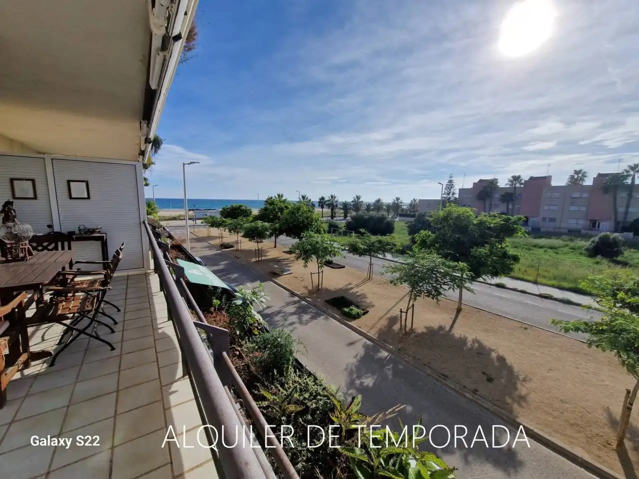 Exterior view of Flat for rent in Cubelles  with Air Conditioner, Heating and Terrace