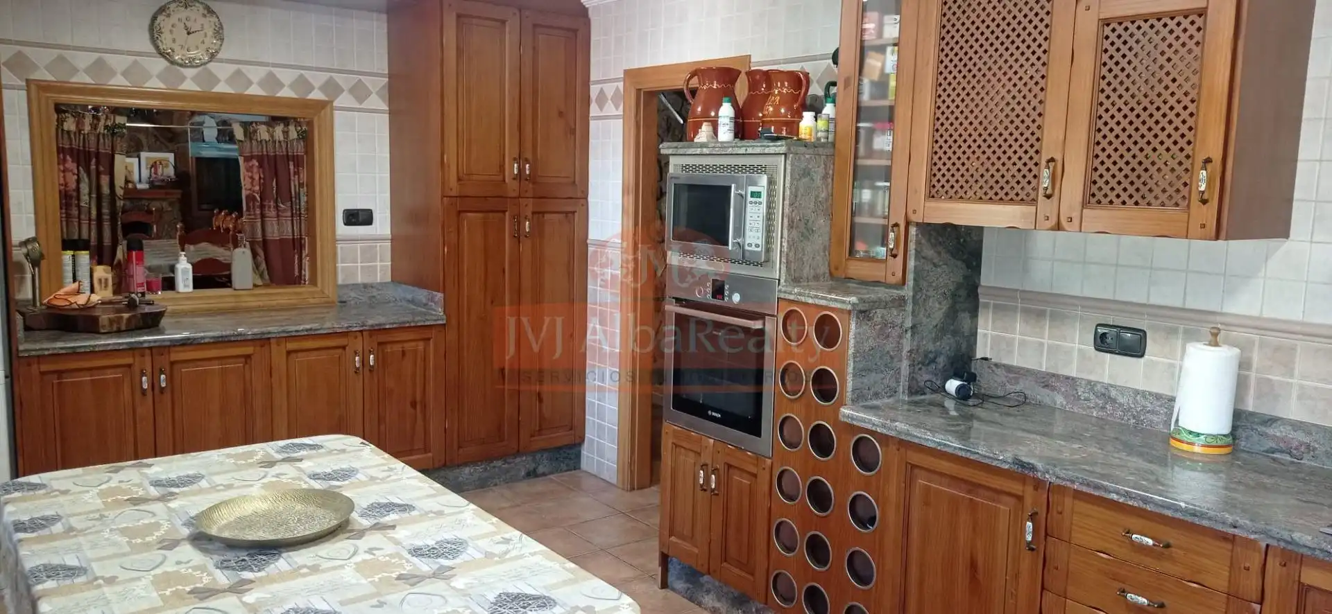 Cocina de Casa o chalet en venta en Albacete con Aire acondicionado, Jardín privado y Trastero