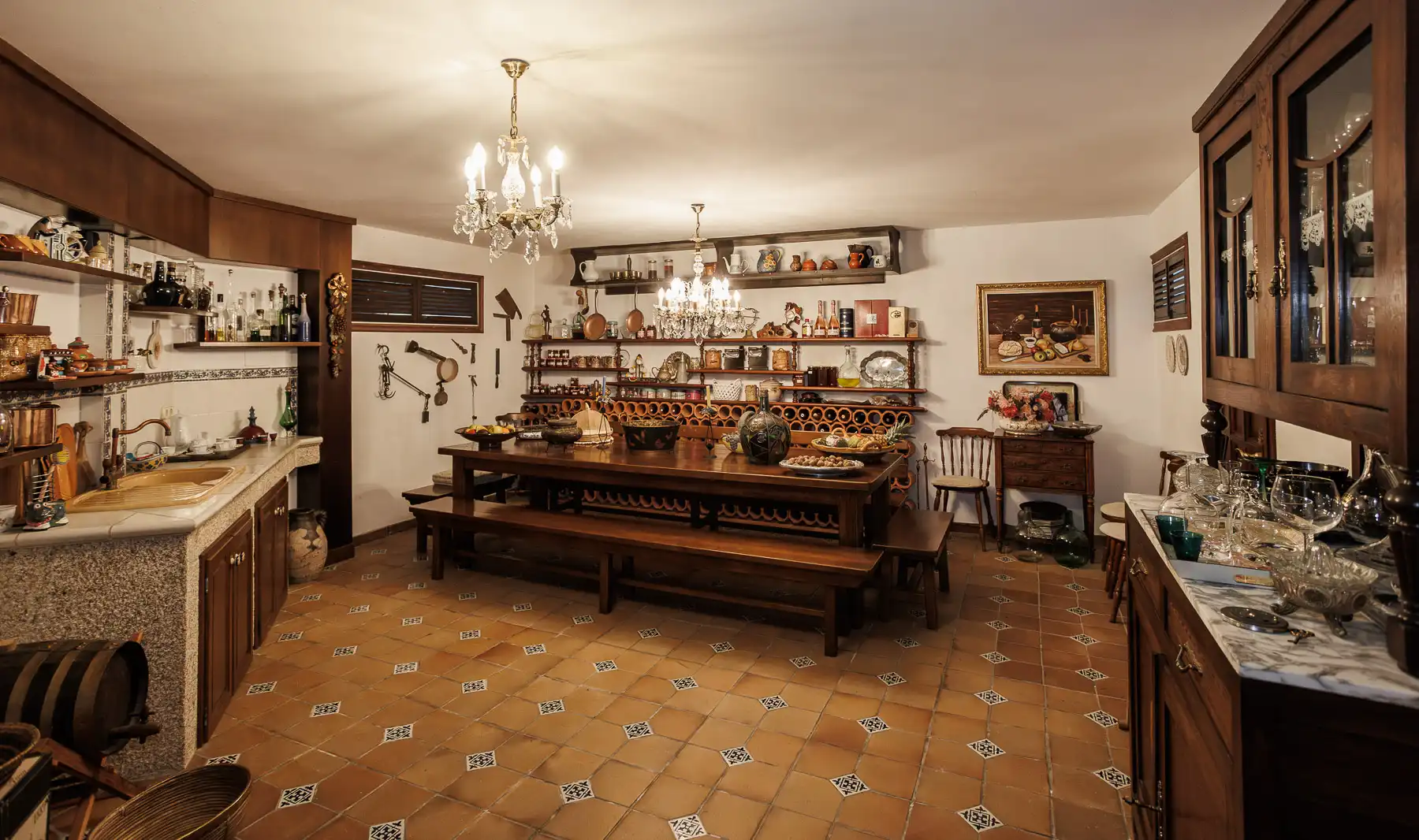 Cocina de Casa o chalet en venta en Sanxenxo con Amueblado