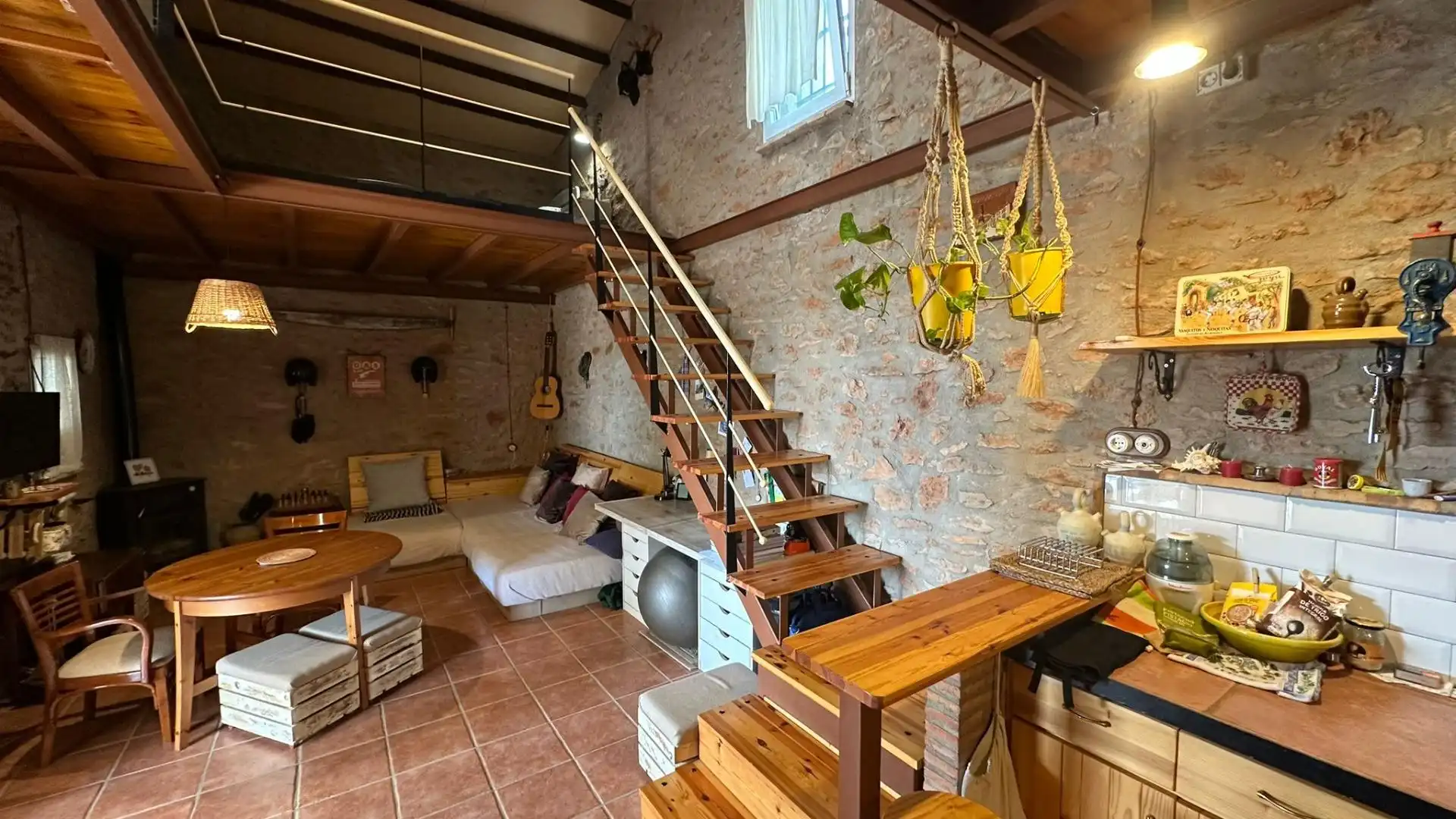Cocina de Finca rústica en venta en Almazora / Almassora con Jardín privado, Terraza y Trastero